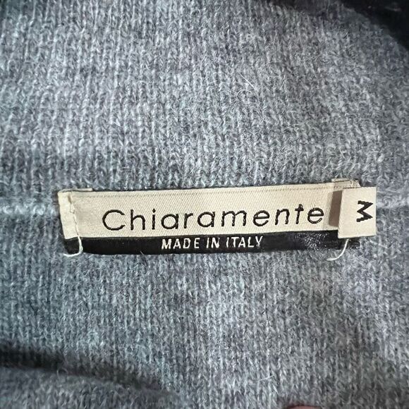 Chiaramente Gray Wool Blend Single Hook‎ Closure Cardigan Sweater Sz M Women’s - Picture 3 of 9
